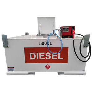 Sumac 4000L Portátil Empilhável 2000L 3000L Tanque Diesel Móvel Com Bolsos De Empilhadeira Tanque De Aço Carbono Auto Acoadunado para a Austrália - Product Image 2