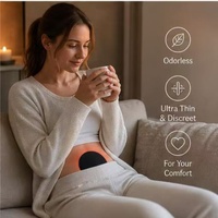 Patchs menstruels jetables chauffants/à ultrasons en gros – Chaleur continue 8H, ultra-fins, inodores, soulagement de la douleur pour les règles féminines