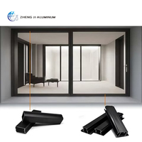 Profils en aluminium pour la construction de bâtiments modernes, fenêtres et portes sur mesure anodisées, profilé d'extrusion en aluminium 6063 T5