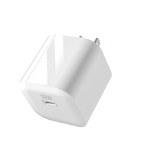 Chargeur Type C de haute qualité, adaptateur de charge rapide et câble, prise EU US UK, adaptateur secteur USB C 20W pour chargeur de téléphone