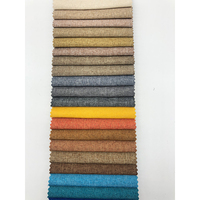 Tissu d'ameublement pour la maison 100% polyester, teint en fil, Dobby, jacquard uni, tissé, enduit PE, respirant, ignifuge, imperméable