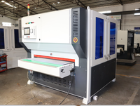 Machine à poncer à bande plate en bois industrielle avec moteur 18 kW Haute productivité pour panneaux peints audio