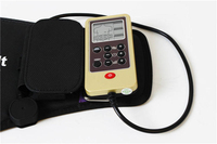 Ceinture de massage électrique portable et réglable à micro-courant pour le corps, la taille et l'abdomen, anti-cellulite et amincissante, avec fonction TENS