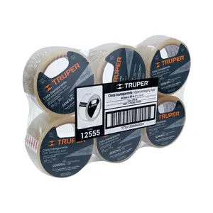 Cinta de embalaje BOX 12, 48 mm x 50 m, transparente, TRUPER - Product Image 2