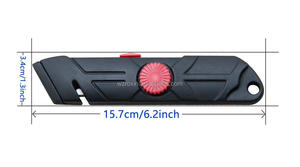 Cuchillo <span class=keywords><strong>de</strong></span> <span class=keywords><strong>Seguridad</strong></span> Autorretráctil, Cortador <span class=keywords><strong>de</strong></span> Caja <span class=keywords><strong>de</strong></span> Cartón <span class=keywords><strong>de</strong></span> Alta Resistencia, Gancho <span class=keywords><strong>de</strong></span> Corte, Cuchillo para Techo RX1125, Personalizado <span class=keywords><strong>de</strong></span> Fábrica - Product Image 4