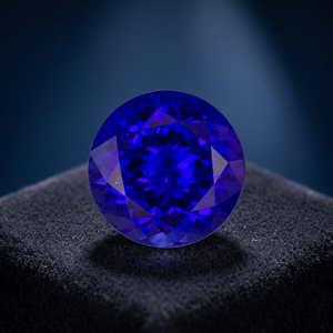 Tanzanita Natural de 2.75mm, Corte Brillante Redondo, Gema Suelta Certificada por IGI, 0.08 Quilates, Azul a Azul Violeta, para Joyería - Product Image 3