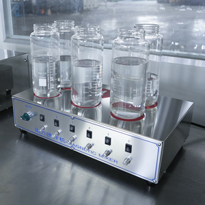 Agitador Magnético Rápido y Uniforme de Laboratorio bibo ZYTT-4P/6P / Mezclador de Laboratorio para Tintes y Productos Químicos 20kg 1 Año de Garantía - Product Image 1