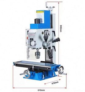 Perceuse manuelle WMD16V JYZX16V, mini perceuse, machine de fraisage, perceuse verticale pour métaux, machine de fraisage - Product Image 5