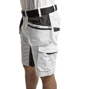 BLAKLADER - 109913301098C46 <b>Painters</b> shorts with stretch <b>White</b>/Dark grey - EAN 7330509659113 WORK TROUSERS WORK SHORTS - Product Image 4