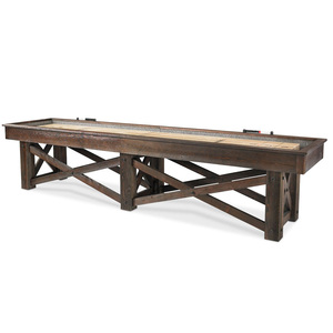 Table de shuffleboard en bois massif de première qualité BCS-12, table de 14 pieds, table de shuffleboard en vente flash avec glisse fluide - Product Image 6