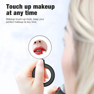 Anillo de Luz LED Magnético para Selfies con Espejo Integrado, Portátil, para Celular, Tendencia 2025 °   Flash para Teléfonos Plegables - Product Image 6