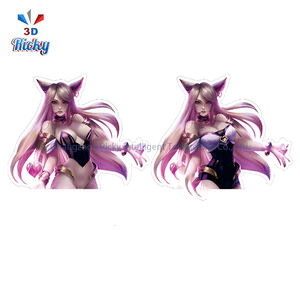 צבע קסם ricky שינוי צבע קסם מדבקות-חום מופעל חיות מחמד מצופה מעיצוב עד לבושים עמיד למים דecal - Product Image 2