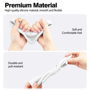 Para Meta para Quest 3S Juego de accesorios Funda protectora para controlador de auriculares <span class=keywords><strong>VR</strong></span> con cubierta de lente de TPU Cubierta de almohadilla facial de silicona Juego - Product Image 5