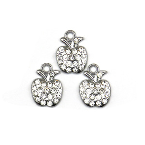 Dripping Apple Alloy Pendant Accessories For Earring Making <b>Mixed</b> Shapes Spring 2024 Yiwu Origin F0003 - Product Image 4