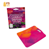 Sachets Mylar personnalisés imprimés 3,5g, refermables, 7g, 14g, 28g, 1lb, pochettes Mylar à fond plat