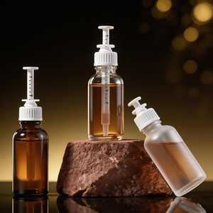 Flaconi Vuoti in Vetro con Contagocce per Oli Essenziali e Sieri Profumati, per Confezionamento, 5ml 10ml 15ml 20ml 30ml 50ml 100ml, Siringa Dosatrice - Product Image 2