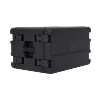 Boîtier de rack en polypropylène 6U BX PP-XR6U-30S pour amplificateur et équipement audio, personnalisable OEM/ODM, protection robuste