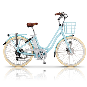 24 "telaio in alluminio 7 velocità 48 v500w 14AH 45 KM/H CE OEM bici ibrida elettrica - Product Image 4