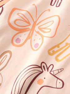 <span class=keywords><strong>Pijamas</strong></span> de Dibujos Animados para <span class=keywords><strong>Niñas</strong></span>, Otoño, Transpirables, Poliéster/Algodón, Newbaby, Modelo <span class=keywords><strong>C</strong></span>-733, Estilo Europeo Americano, Manga Larga - Product Image 3