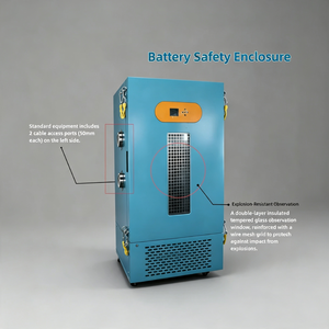 Cámara de Prueba de Baterías, Caja de Seguridad a Prueba de Explosiones, Prueba de Sobrecarga, Descarga Forzada, Prueba de Abuso, Batería para Vehículos Eléctricos, Electrónica de Consumo, Laboratorio - Product Image 2