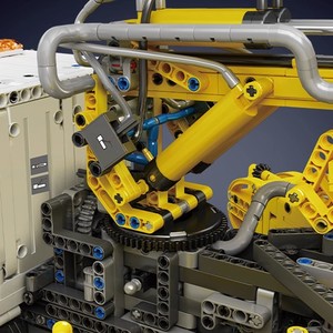 ตัวต่อยูซิง รุ่นคิง บิลดิ้งบล็อกส์ 19003 รถบรรทุกหนัก ชุดไฮดรอลิกไฟฟ้า 40 ชิ้น ประกอบด้วยพลาสติก ระดับความยากสูง - Product Image 5