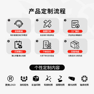 Carrete de Pesca con Seis Estrellas de Freno de Aleación de Aluminio, Modificación DIY, Venta al por Mayor, Hecho en China - Product Image 4