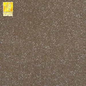 Artificial Stone Polished Modern Kitchen Countertop Brown Crushed Stone Terrazzo Floor Tiles