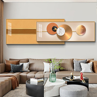 Peinture de décoration et Arts muraux imprimés sur toile à l'huile, peinture décorative de paysage pour salon, chambre à coucher