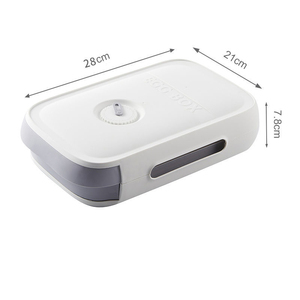 Caja de almacenamiento de huevos de plástico con desplazamiento automático, tapa, cajón de cocina, refrigerador, almacenamiento fresco, <span class=keywords><strong>Material</strong></span> PP, diseño funcional Flexible - Product Image 2