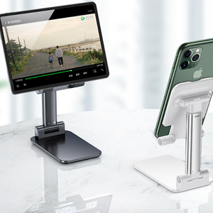 Desktop phone <b>stand</b>, live streaming <b>tablet</b> <b>stand</b>, height-adjustable, folding, multi-functional universal phone <b>stand</b> - Product Image 3