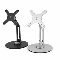 Support réglable en alliage d'aluminium pour moniteurs portables, compatible avec les moniteurs portables de 4 à 18,5 pouces