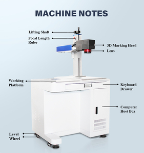 Machine de marquage JPT multifonctionnelle 100W, gravure profonde sur métal et acier, 3D, prend en charge les formats DST, DXF, BMP, PLT, options de <span class=keywords><strong>couleur</strong></span> MOPA, <span class=keywords><strong>laser</strong></span> à fibre - Product Image 2