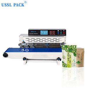 Machine de scellage à chaud de table compacte intelligente pour film plastique PE, sacs et emballages alimentaires, boissons et vêtements, 280T - Product Image 1