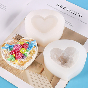 Sớm Riser DIY Tình Yêu Rose Lưu Trữ Hộp Khuôn Epoxy Resin Silicone Khuôn Mẫu Cho Lưu Trữ Đồ Trang Sức Vòng Cổ Pendant Trang Trí Nội Thất - Product Image 2