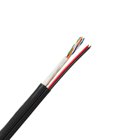 Câble PoE Cat5e UTP (Power Over Ethernet) 24 AWG 4 paires, cuivre pur nu, boîte de 305 m, compatible PoE pour caméra de sécurité