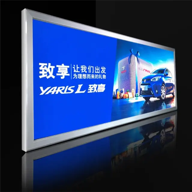 With Led Consumption Outdoor Advertising Light Box