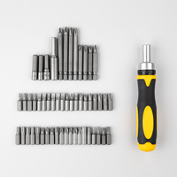 HIGHIN-Jeu d'embouts de tournevis magnétique HYZ02953 en acier inoxydable, étui rigide personnalisé OEM, kit d'outils informatiques pour la maison
