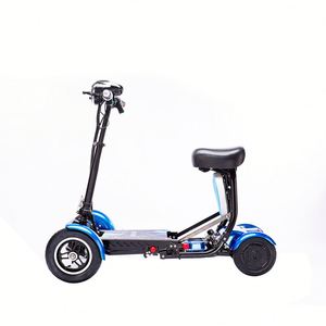 Patinete eléctrico plegable <span class=keywords><strong>para</strong></span> personas con <span class=keywords><strong>movilidad</strong></span> <span class=keywords><strong>reducida</strong></span>, <span class=keywords><strong>Scooter</strong></span> de 4 ruedas de viaje - Product Image 3