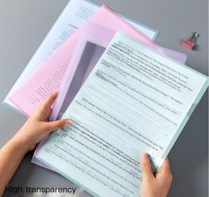 Xách tay A4 đôi-túi thư mục hợp đồng đầy màu sắc các tông văn phòng văn phòng phẩm cho các cuộc họp & báo cáo bền chất liệu giấy - Product Image 4