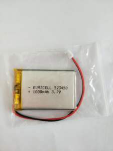 แบตเตอรี่ลิเธียมโพลิเมอร์แบบชาร์จได้ยูนิเซลล์ 523450 <span class=keywords><strong>3</strong></span>.7V 1000mAh - Product Image 5