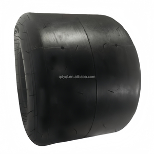 Pneu et jante à bande de roulement lisse 20X9-12 pour petites machines agricoles, chariots de jardin, chariots utilitaires et tondeuses à gazon - Product Image 1