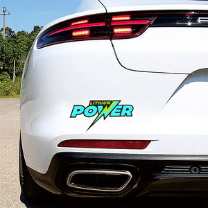 Calcomanías Personalizadas para Automóviles, Resistentes a los Rayos UV, Impermeables, Ecológicas y Duraderas, con Diseño de Bebé a Bordo, Reflectantes, para Conductores Principiantes - Product Image 1