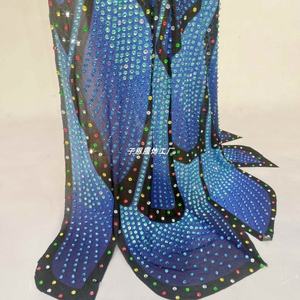 Abito da sera lungo con paillettes a farfalla, stile impero, spacco alto, per ballo di fine anno, feste e servizi fotografici - Product Image 5