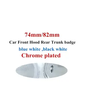 20 Stuks 82Mm/74Mm Auto Embleem Badge Kap Voor Achter Kofferbak Voor E46 E39 E38 E90 E60 Z3 Z 4X3X6X6 P/N.51148132375