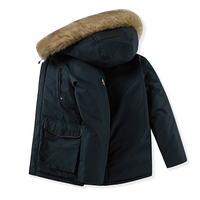Veste polaire à capuche imperméable personnalisée pour garçons, 100% polyester, coupe-vent et respirante