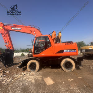 Doosan เครื่องขุดล้อ DH210W-7ขนาด21ตันมอเตอร์มือสองปั๊มกระปุกเกียร์แบบมือสอง - Product Image 1