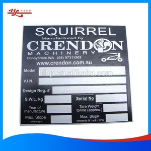 Biển Tên Khắc Tùy Chỉnh Biển Tên In Bằng Nhôm Nhãn Khắc Logo Bằng Thép Không Gỉ Khắc Hóa Học - Product Image 5