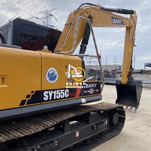 Good Condition Used Crawler Excavator SANY SY155C Mining Digger Secondhand Medium Excavadora SANY SY155C SY215C SY235C SY255C - Product Image 5