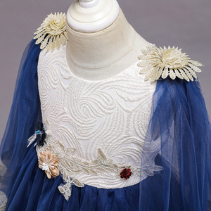 A07 Último diseño Cumpleaños Niños Niños <span class=keywords><strong>Vestidos</strong></span> Flores Chica <span class=keywords><strong>Fiesta</strong></span> bebé niña vestido <span class=keywords><strong>de</strong></span> verano - Product Image 2
