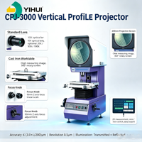 Proyector de Perfiles Vertical Serie CPJ-3000, Equipo de Prueba Preciso con Escala de Resolución de 0.5μm para Laboratorios de Control de Calidad y Fábricas